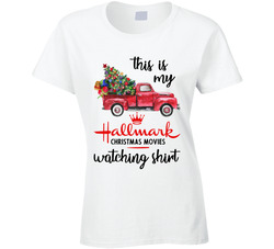 This Is My Hallmark Christmas Movies Watching Shirt This Is My Hallmark Christmas Movies Watching Shirt