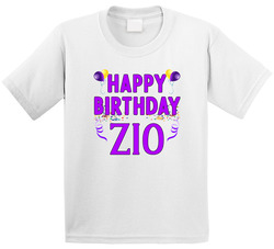 Happy Birthday Zio T Shirt Happy Birthday Zio T Shirt
