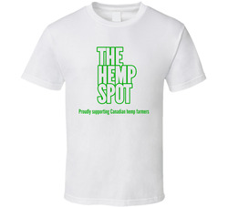 The Hemp Spot Supporting Canadian Hemp Farmers T Shirt The Hemp Spot Supporting Canadian Hemp Farmers T Shirt