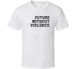White Ribbon Campaign - Future Without Violence T Shirt White Ribbon Campaign - Future Without Violence T Shirt
