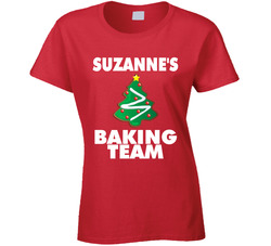 Suzanne's (add Your Name!) Baking Team T Shirt Suzanne's (add Your Name!) Baking Team T Shirt
