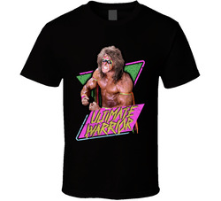 The Ultimate Warrior Wrestling Wrestler T Shirt The Ultimate Warrior Wrestling Wrestler T Shirt