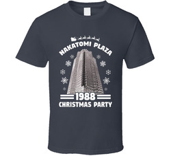 Die Hard Naatomi Plaza Christmas Eve 1988 Party T Shirt Die Hard Naatomi Plaza Christmas Eve 1988 Party T Shirt