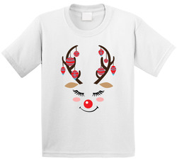 Christmas Reindeer Face T Shirt Christmas Reindeer Face T Shirt