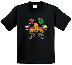 Mighty Morphin Power Ranger Masks T Shirt Mighty Morphin Power Ranger Masks T Shirt