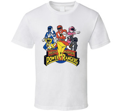Retro Mighty Morphin Power Rangers T Shirt Retro Mighty Morphin Power Rangers T Shirt