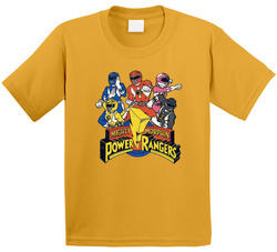 Distressed Mighty Morphin Power Rangers T Shirt Distressed Mighty Morphin Power Rangers T Shirt