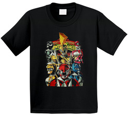 Mighty Morphin Power Rangers T Shirt Mighty Morphin Power Rangers T Shirt
