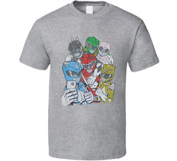 Power Rangers Selfie T Shirt Power Rangers Selfie T Shirt