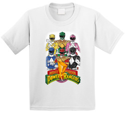 Power Rangers T Shirt Power Rangers T Shirt