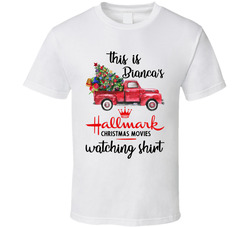 This Is Bianca's Hallmark Christmas Movies Watching Shirt This Is Bianca's Hallmark Christmas Movies Watching Shirt