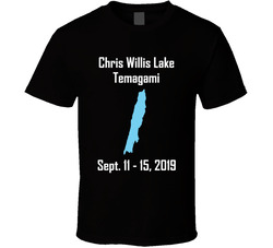 Chris Willis Lake, Temagami T Shirt Chris Willis Lake, Temagami T Shirt