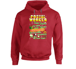 Postal Worker - Dear Santa Hoodie Postal Worker - Dear Santa Hoodie