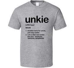 Unkie Uncle Like A Dad But Cooler T Shirt Unkie Uncle Like A Dad But Cooler T Shirt