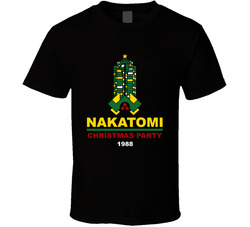 Die Hard Nakatomi Christmas Party 1988 T Shirt