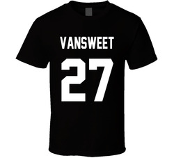 Vansweet Jersey With Number 27 T Shirt Vansweet Jersey With Number 27 T Shirt
