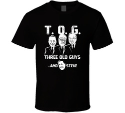 T.o.g.  Three Old Guys...and Steve Band T Shirt