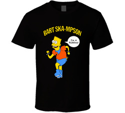 Portlandia Bart Ska-mpson The Simpsons T Shirt Portlandia Bart Ska-mpson The Simpsons T Shirt