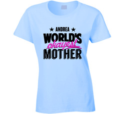 Andrea World's Okayest Mother T Shirt