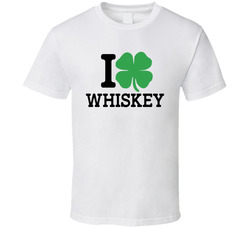 I Love Whiskey T Shirt