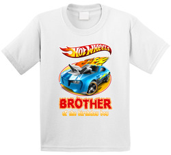 Hot Wheels Birthday - Brother T Shirt Hot Wheels Birthday - Brother T Shirt