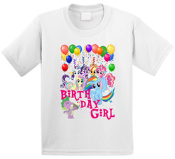 My Little Pony Birthday T Shirt My Little Pony Birthday T Shirt