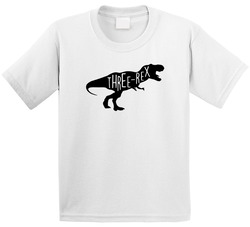 Three-rex Dinosaur T Shirt Three-rex Dinosaur T Shirt
