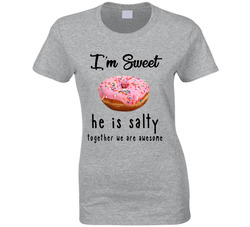 Sweet - Salty And Sweet Couple T Shirt Sweet - Salty And Sweet Couple T Shirt
