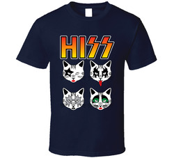 Cool Kiss Cats Hiss T Shirt Cool Kiss Cats Hiss T Shirt