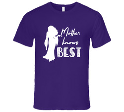 Tangled Mother Knows Best (white) T Shirt