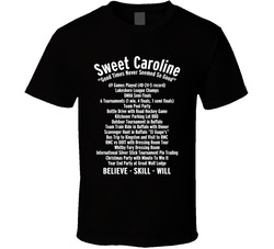 Believe Skill Will Hockey Stats T Shirt Believe Skill Will Hockey Stats T Shirt