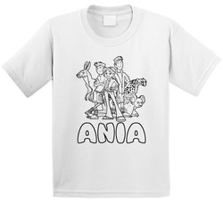 Wild Kratts (customize With Any Name) Colouring T Shirt
