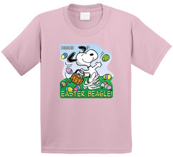 Peanuts Easter Beagle Snoopy Easter Bunny T Shirt