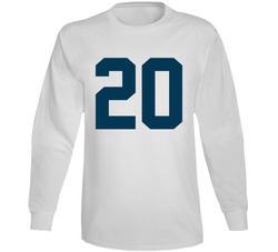 Whitby Fc United Soccer #20 Jersey (back) Long Sleeve