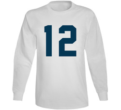 Whitby Fc United Soccer #12 Jersey (back) Long Sleeve