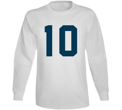 Whitby Fc United Soccer #10 Jersey (back) Long Sleeve