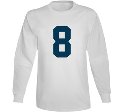 Whitby Fc United Soccer #8 Jersey (back) Long Sleeve