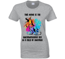 Unicornosaurus Rex Mom T Shirt