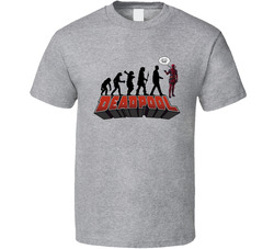 The Evolution Of Man? Deadpool T Shirt