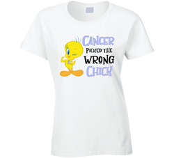 Esophageal Cancer Picked The Wrong Chick T Shirt
