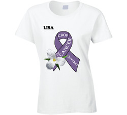 Crop For Cancer - Lisa T Shirt Crop For Cancer - Lisa T Shirt