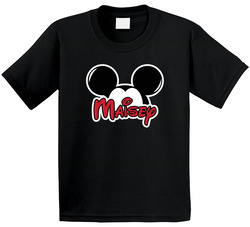Mickey Mouse (with Custom Name) Maisey T Shirt Mickey Mouse (with Custom Name) Maisey T Shirt