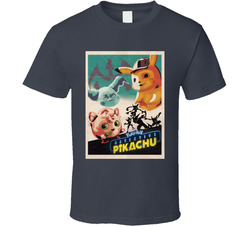 Detective Pikachu T Shirt Detective Pikachu T Shirt