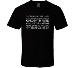 Game Of Thrones Daddy Of All Things T Shirt Game Of Thrones Daddy Of All Things T Shirt