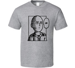 Saitama Ok Onepunch-man Anime T Shirt Saitama Ok Onepunch-man Anime T Shirt
