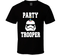 Star Wars Inspired Party Trooper T Shirt Star Wars Inspired Party Trooper T Shirt