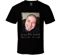 Lucas Peter Lovelock Rip 1992 - 2019 T Shirt Lucas Peter Lovelock Rip 1992 - 2019 T Shirt