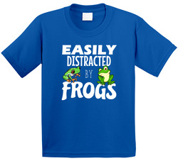 Easily Distracted By Frogs T Shirt Easily Distracted By Frogs T Shirt