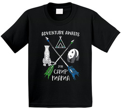 Camp Mama T Shirt Camp Mama T Shirt