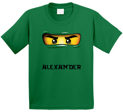Lego Ninjago Lloyd (add Name) T Shirt Lego Ninjago Lloyd (add Name) T Shirt